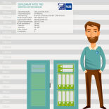 Burg Wächter Diplomat MTD 780 Wertschutzschrank mit Elektronikschloss SecuTronic