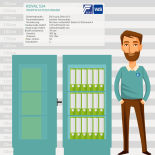 Burg Wächter Royal 534 Wertschutzschrank mit Elektronikschloss SecuTronic