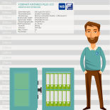 Format Antares Plus 105 Wertschutztresor mit zwei Schlüsselschlösser