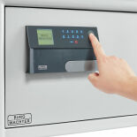 B-Ware Burg Wächter Dual-Safe 415 Sicherheitsschrank mit Elektronikschloss SecuTronic