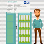 Sistec EUROGUARD-SE0-160 Wertschutztresor mit Elektronikschloss Home10