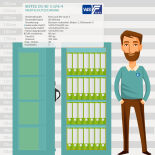 Sistec EUROGUARD-SE1-LFS-4 Wertschutztresor mit Elektronikschloss Home10