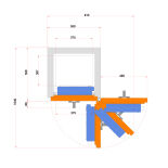 Sistec EUROGUARD-SE3-55S Wertschutztresor mit Elektronikschloss PRIMOR