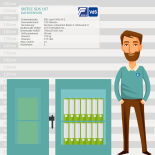 Sistec SDS 107 Dokumententresor mit Elektronikschloss PRIMOR