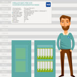 Müller Safe PEB 105 Dokumentensicherheitsschrank mit Elektronikschloss CB90