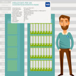 Müller Safe PEB 180 Dokumentensicherheitsschrank mit Elektronikschloss TULOX