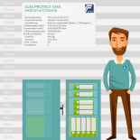 CLES protect AM5 Wertschutztresor mit Schlüsselschloss und Elektronikschloss T6530