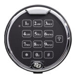 Müller Safe DIK 1147 Datensicherungsschrank mit Elektronikschloss Titan