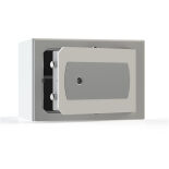 CLES smart 801 Möbeltresor "Limited Edition White" Vorbereitung für Europrofilzylinder