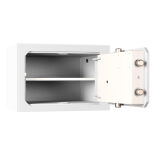 CLES smart 801 Möbeltresor "Limited Edition White" Vorbereitung für Europrofilzylinder