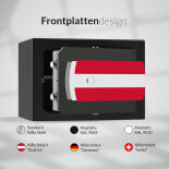 CLES smart 801 Möbeltresor "Limited Edition Black" Vorbereitung für Europrofilzylinder