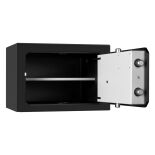 CLES smart 801 Möbeltresor "Limited Edition Black" Vorbereitung für Europrofilzylinder