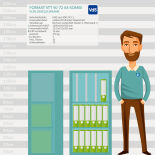 Format STT 40-72 AS Kombi Schlüsseltresor mit Schlüsselschloss
