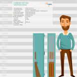 B-Ware Format WF 103 Waffenschrank mit Schlüsselschloss