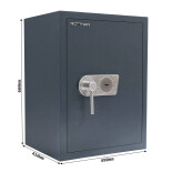 Rottner Samoa 65 Wertschutzschrank mit Schlüsselschloss