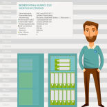 Bordogna IKARO 110 Wertschutztresor mit Schlüsselschloss