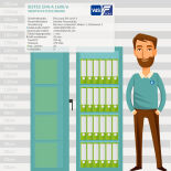Sistec EMI-A 1600/6 Wertschutzschrank mit Elektronikschloss PRIMOR