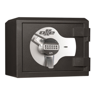 CLES protect AT1 Wertschutztresor mit Schlüsselschloss und Elektronikschloss T6530