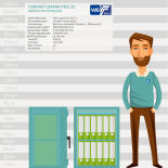 Format Gemini Pro 20 Wertschutzschrank mit mechanischer Zahlenkombination