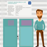 Format Gemini Pro D-I 250 Einwurftresor mit Schlüsselschloss