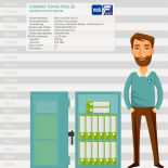 Format Topas Pro 30 Wertschutzschrank mit Elektronikschloss LG-39E