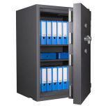 Format Antares 320 Wertschutzschrank mit Schlüsselschloss und Elektronikschloss Titan