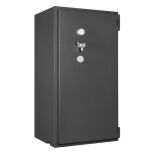Format Antares 430 Wertschutzschrank mit Schlüsselschloss und Elektronikschloss Titan