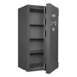 Format Antares 430 Wertschutzschrank mit Schlüsselschloss und Elektronikschloss Titan