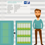 Format Antares Plus 320 Wertschutztresor mit Schlüsselschloss und Elektronikschloss CB90