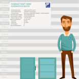 Format KWT 3000 Kurzwaffentresor mit Elektronikschloss LG-39E