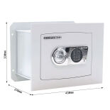 Rottner Delta 30 Wandtresor mit Elektronikschloss PRIMOR