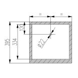 Primat 025 Wertschutztresor EN0 mit mechanischer Zahlenkombination