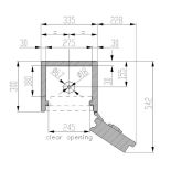 Primat 1015 Wertschutztresor EN1 mit mechanischer Zahlenkombination