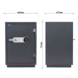 Rottner Sydney 65 Brandschutztresor mit Elektronikschloss