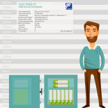 CLES tiger 67 Wertschutzschrank mit Schlüsselschloss und Elektronikschloss PS600