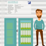 CLES leopard 133 Wertschutztresor mit Elektronikschloss PS600