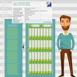 CLES jaguar 1685 Wertschutzschrank mit Elektronikschloss CB90