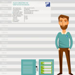 CLES cheetah 46 Wertschutzschrank mit Schlüsselschloss