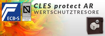 ECB-S Zertifikat für Serie CLES protect AR